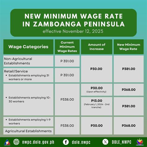 minimum wage zamboanga sibugay|Minimum wage earners in Zamboanga Peninsula to get P30 pay .